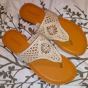 New T-Strap Sundance Ivory Sandals